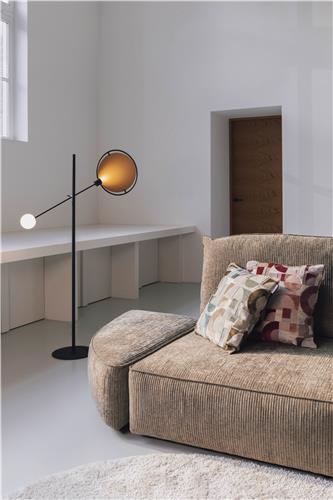 Gulvlampe 'Sirius' - Sort
