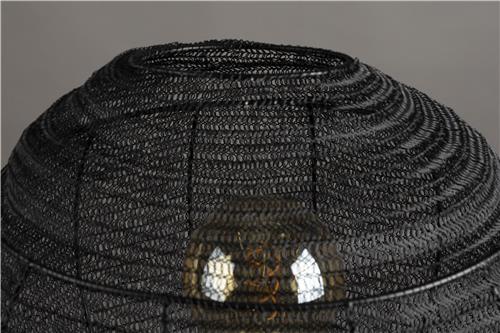 Gulvlampe 'Meezan' - Sort