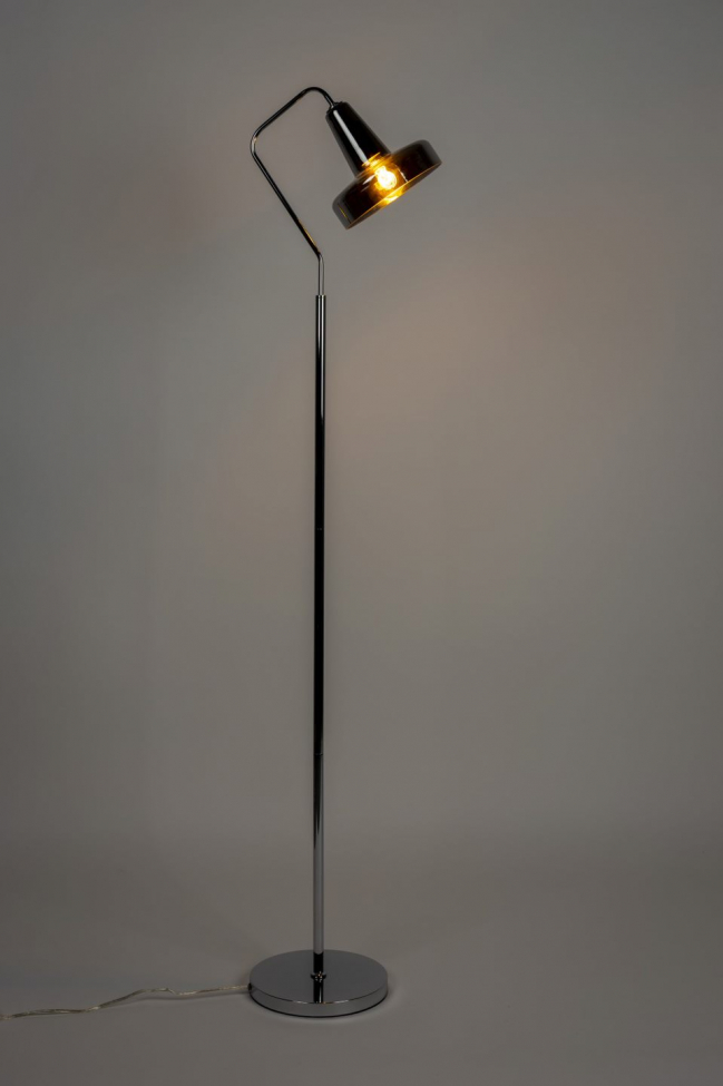 Gulvlampe 'Anshin' - Sølv