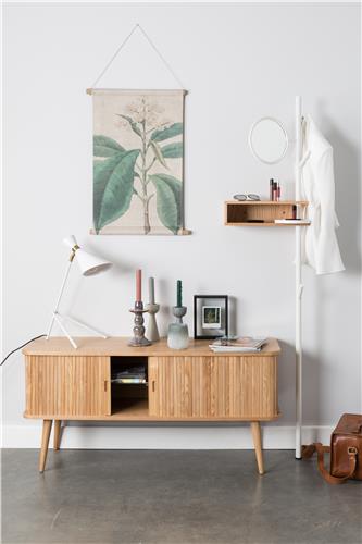 Bordlampe 'Shady' - Hvid