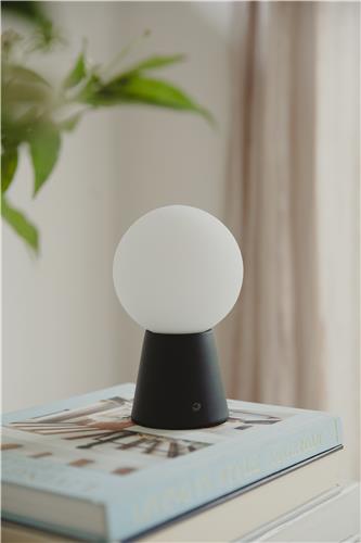 Bordlampe 'Stellar' - Sort/Hvid