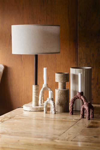 Bordlampe 'Jackson' - Beige