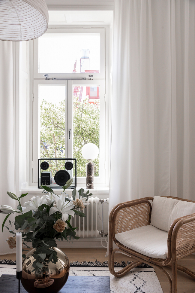 Bordlampe 'Torrano' - Brun