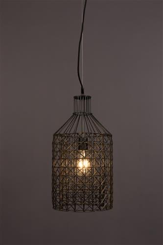 Loftlampe 'Jim Tall' - Sølv