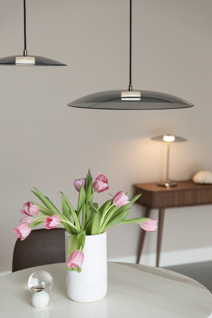 Loftlampe 'Float' 30x30 - Sort