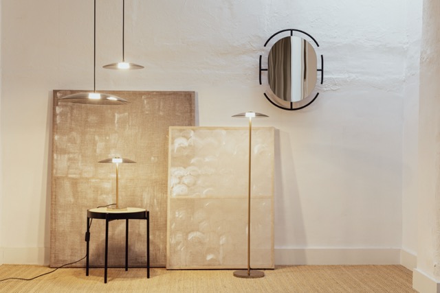 Loftlampe 'Float' 30x30 - Sort