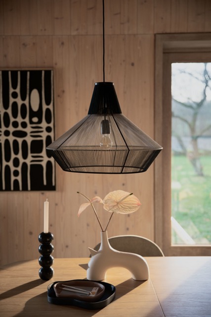 Loftlampe 'Fairy' 55x55 - Grå