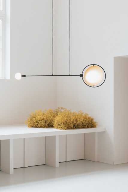 Loftlampe 'Sirius' 35x133 - Sort