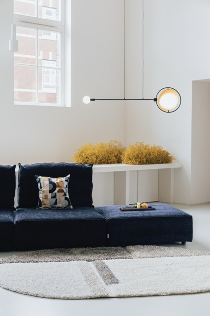 Loftlampe 'Sirius' 35x133 - Sort