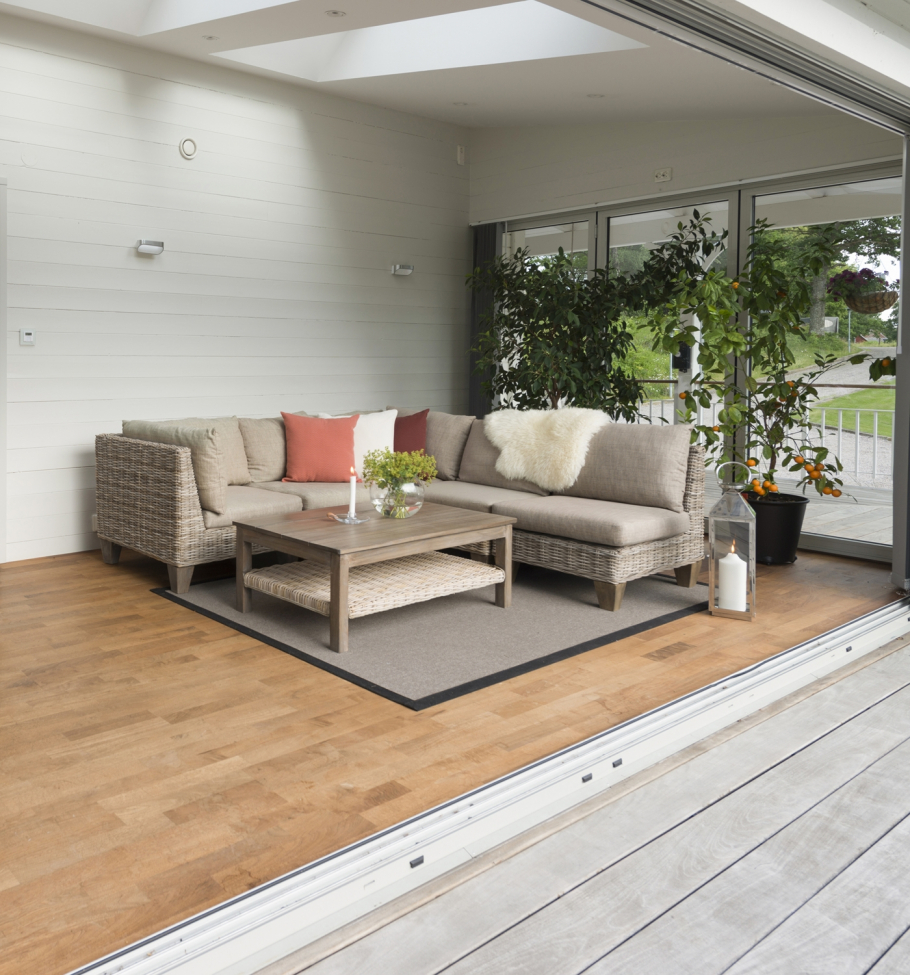 Midterdel Sofa 'Kullen' - Grå