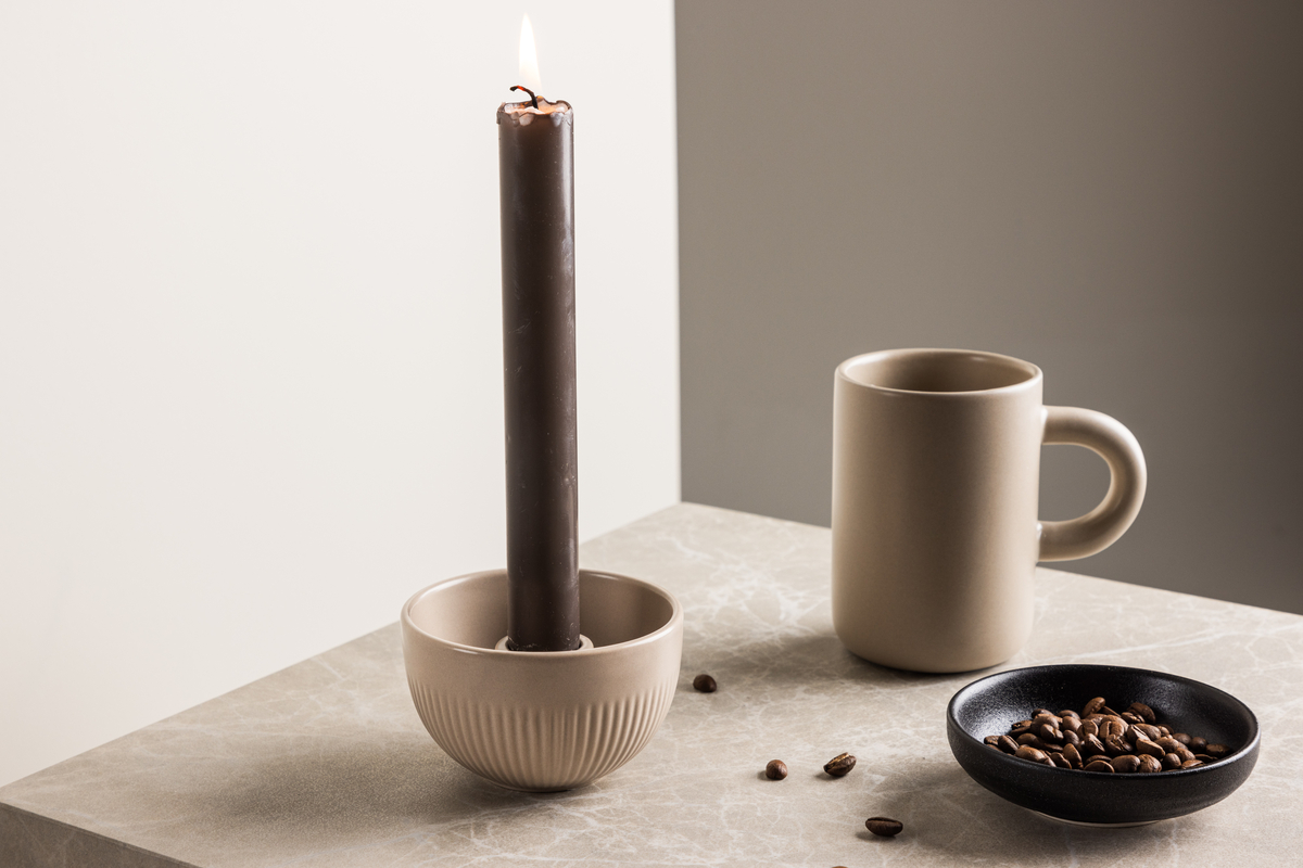 Lysestage 'Manarola' - Beige