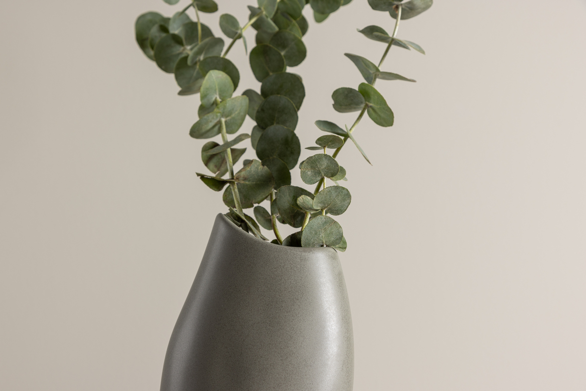 Vase 'Genoa' - Mørkegrå