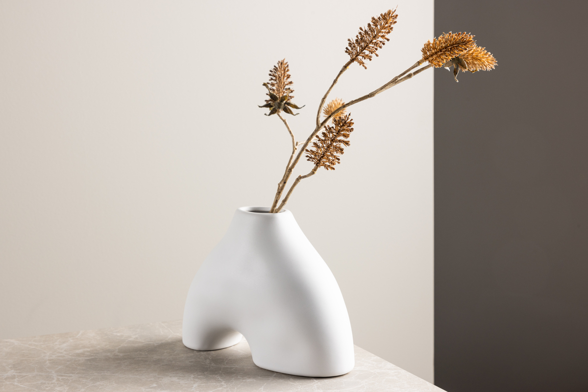 Vase 'Terni' - Hvid