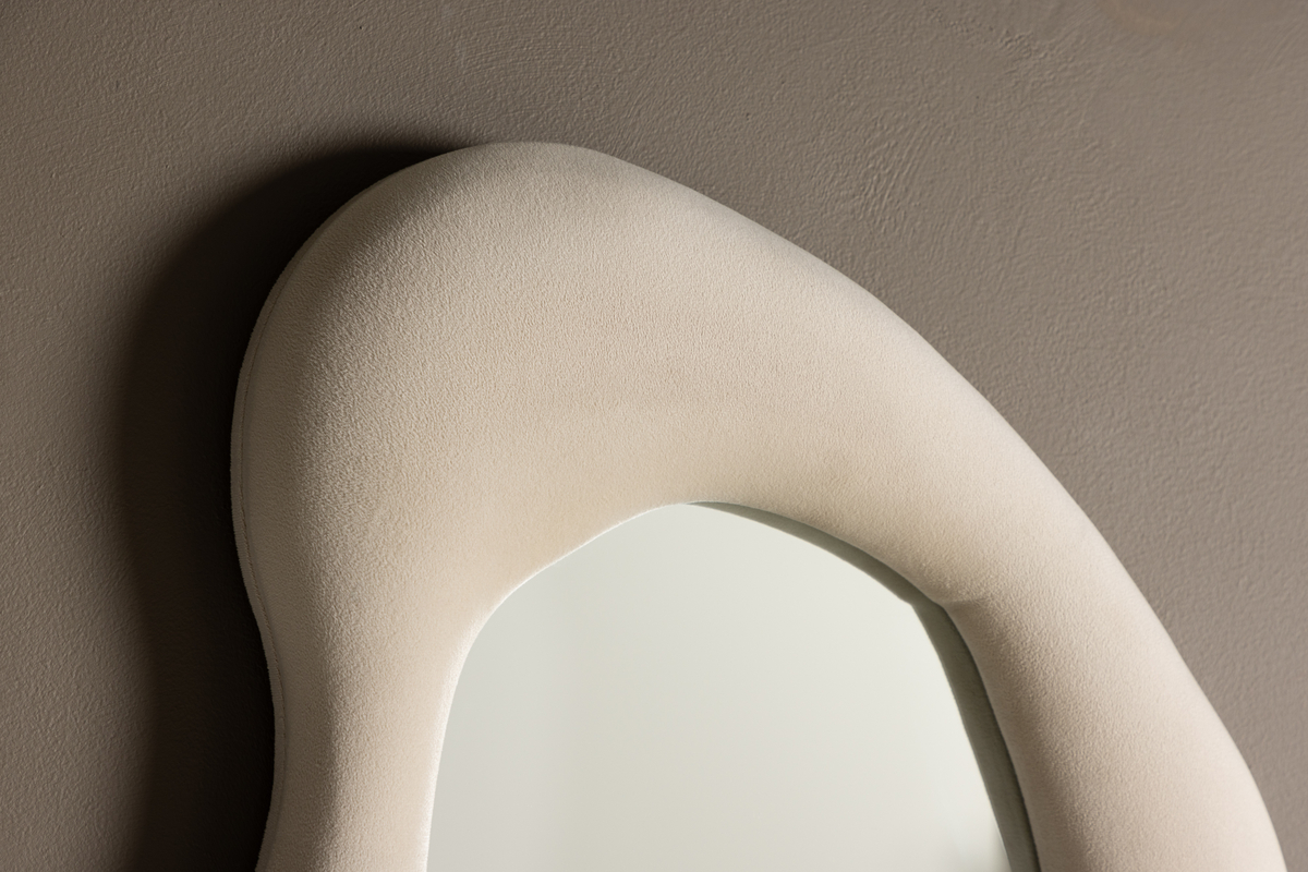 Spejl 'Caserta' - Beige