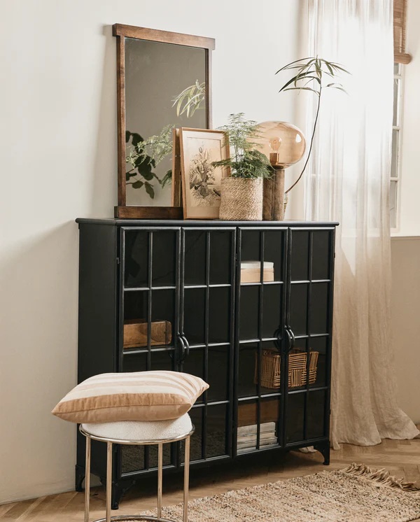 Skab 'Downtown Black' 2 - Sort
