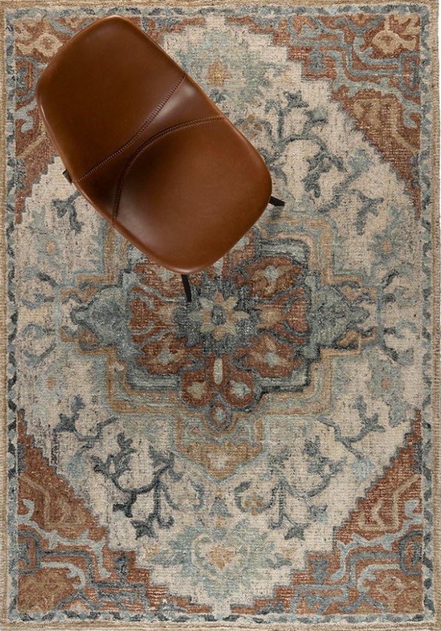 Tæppe 'Amori' 160x230cm - Blå