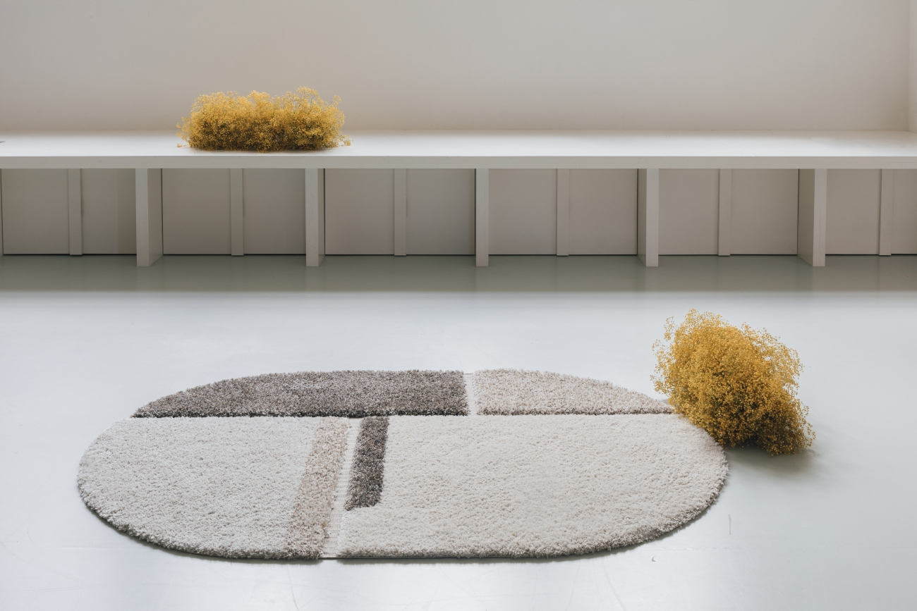Uldtæppe 'Zest' 200x290cm - Grå