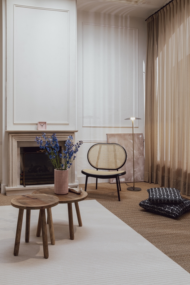 Tæppe 'Shore' 200x290cm - Beige