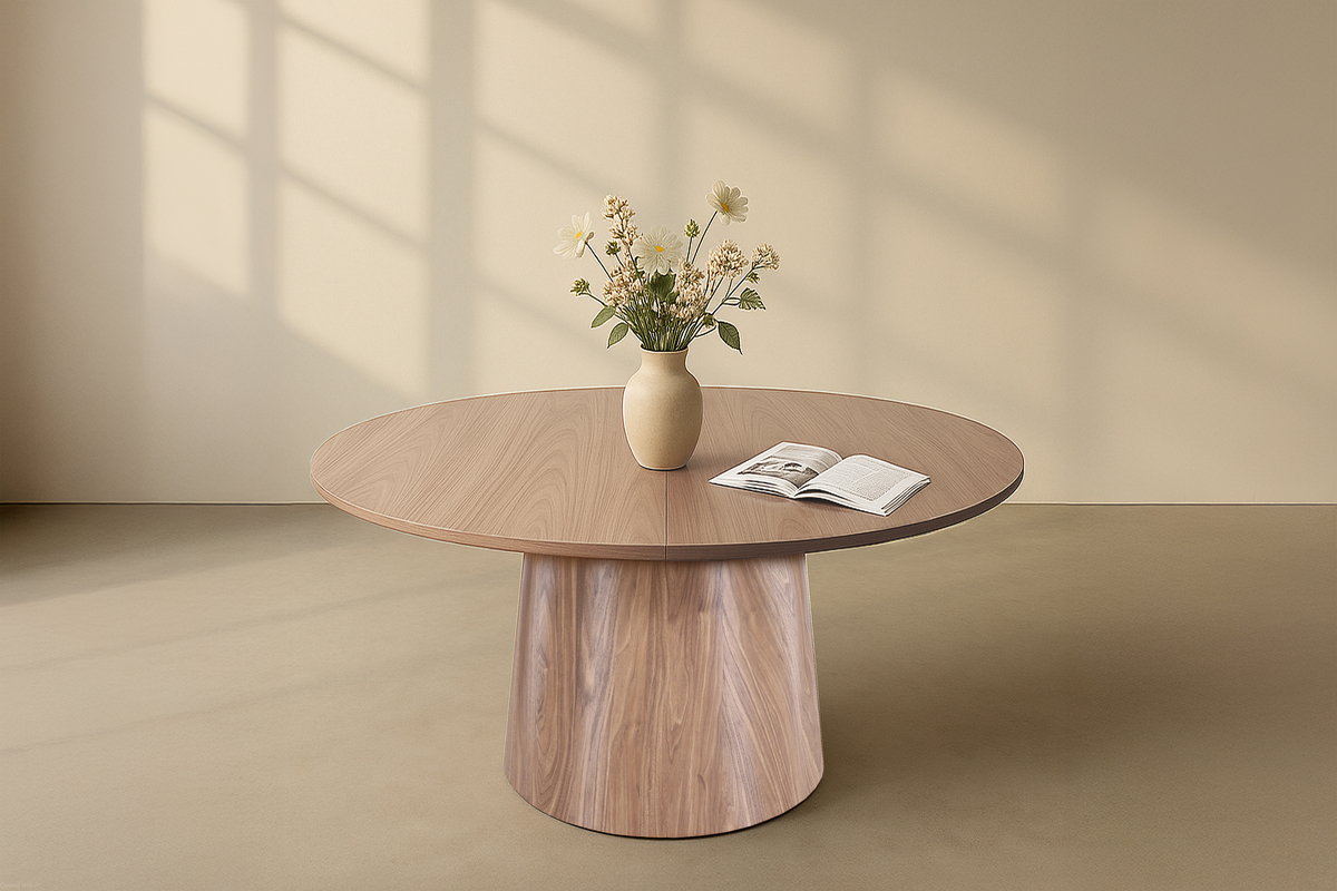 Spisebord 'Calpe' Rundt 150cm - Natur