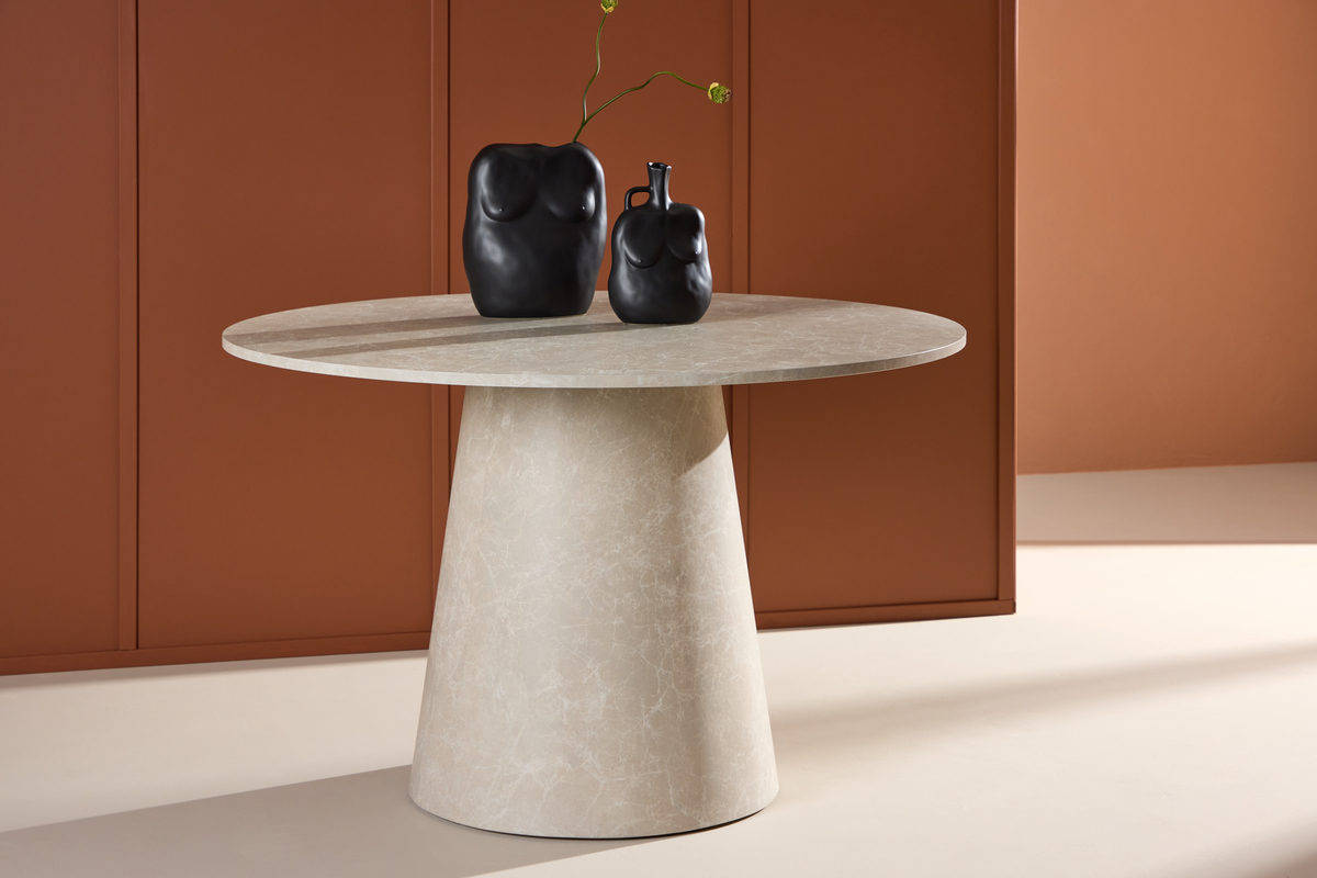 Spisebord 'Lanzo' 120x75cm - Beige