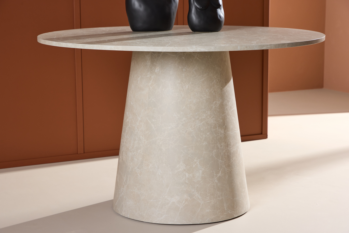 Spisebord 'Lanzo' 120x75cm - Beige