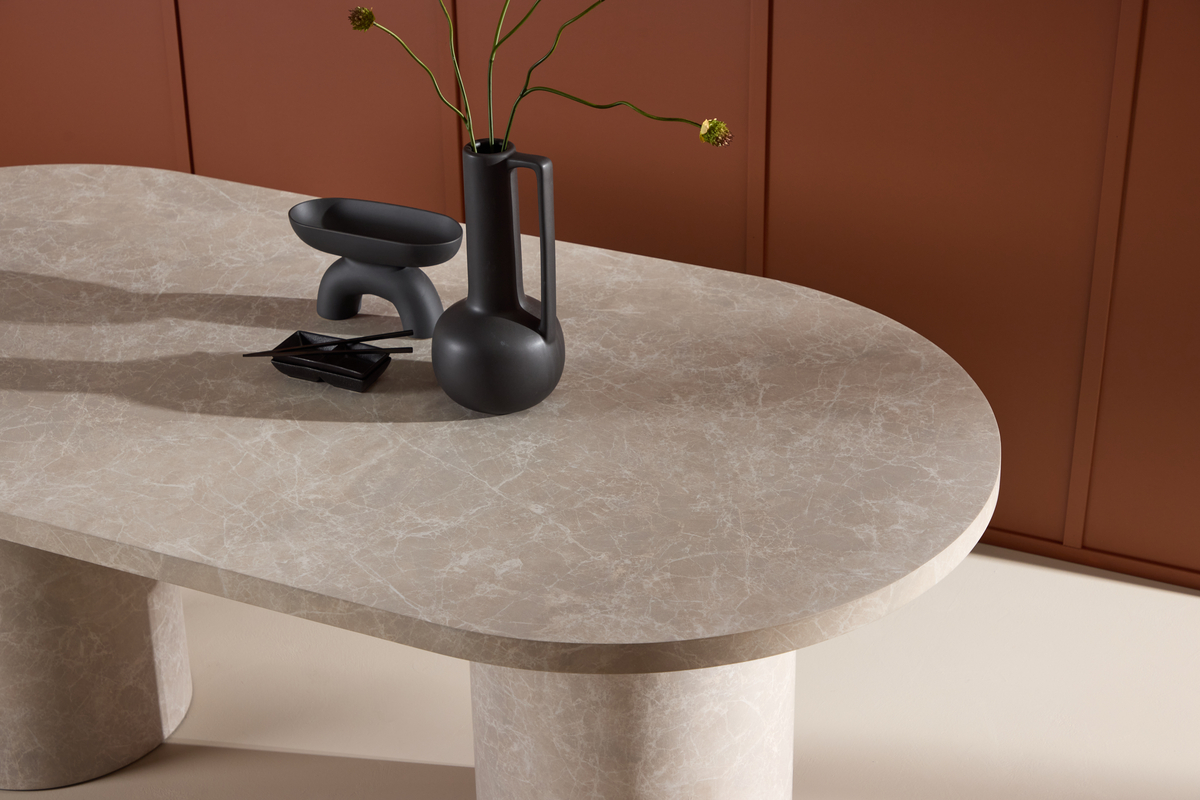 Spisebord 'Narvik' 100x200cm - Beige