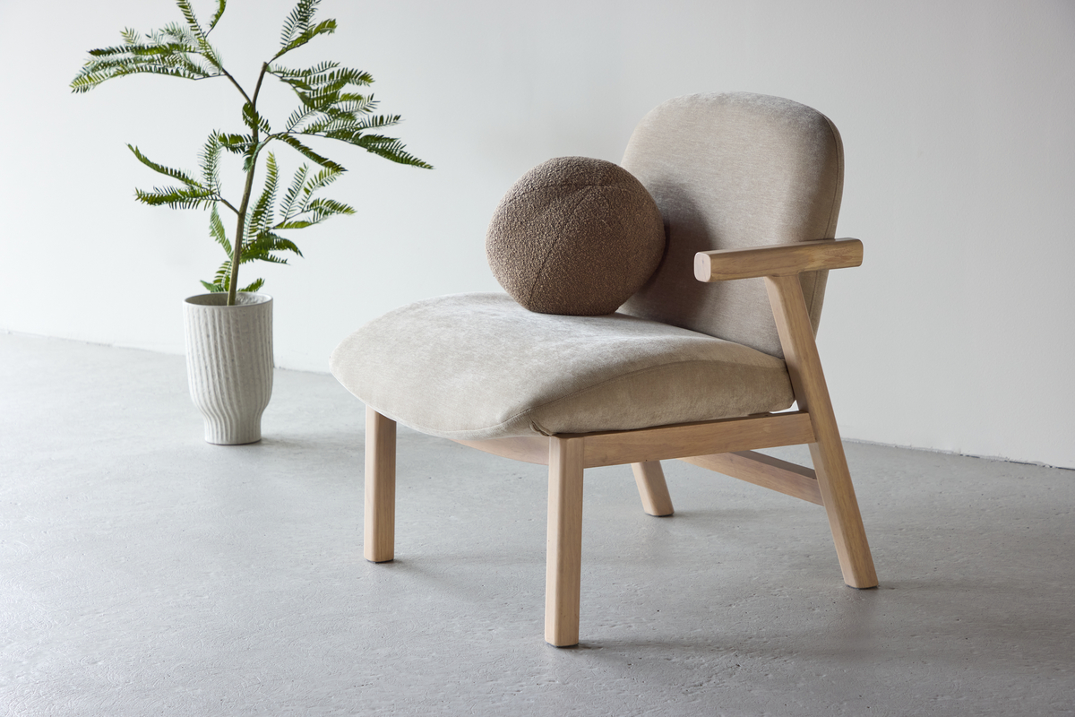 Lænestol 'Lecce' - Beige