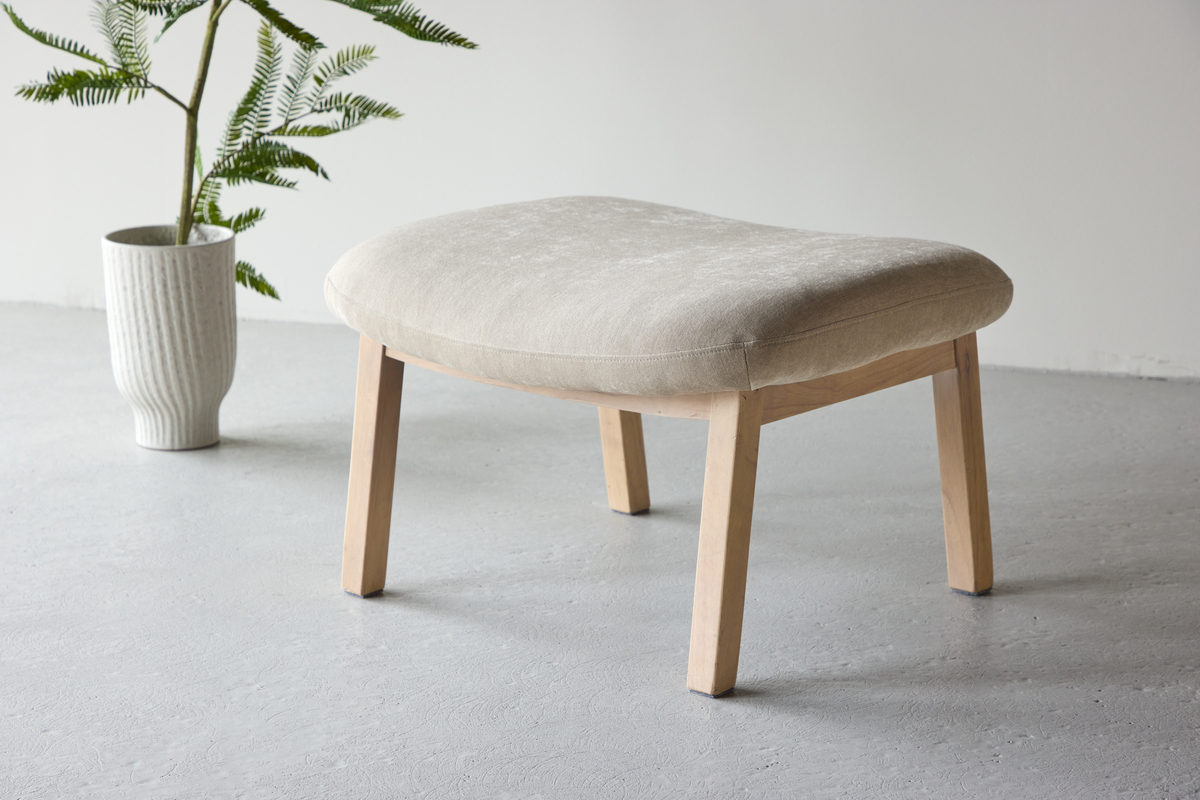 Fodskammel 'Lecce' - Beige