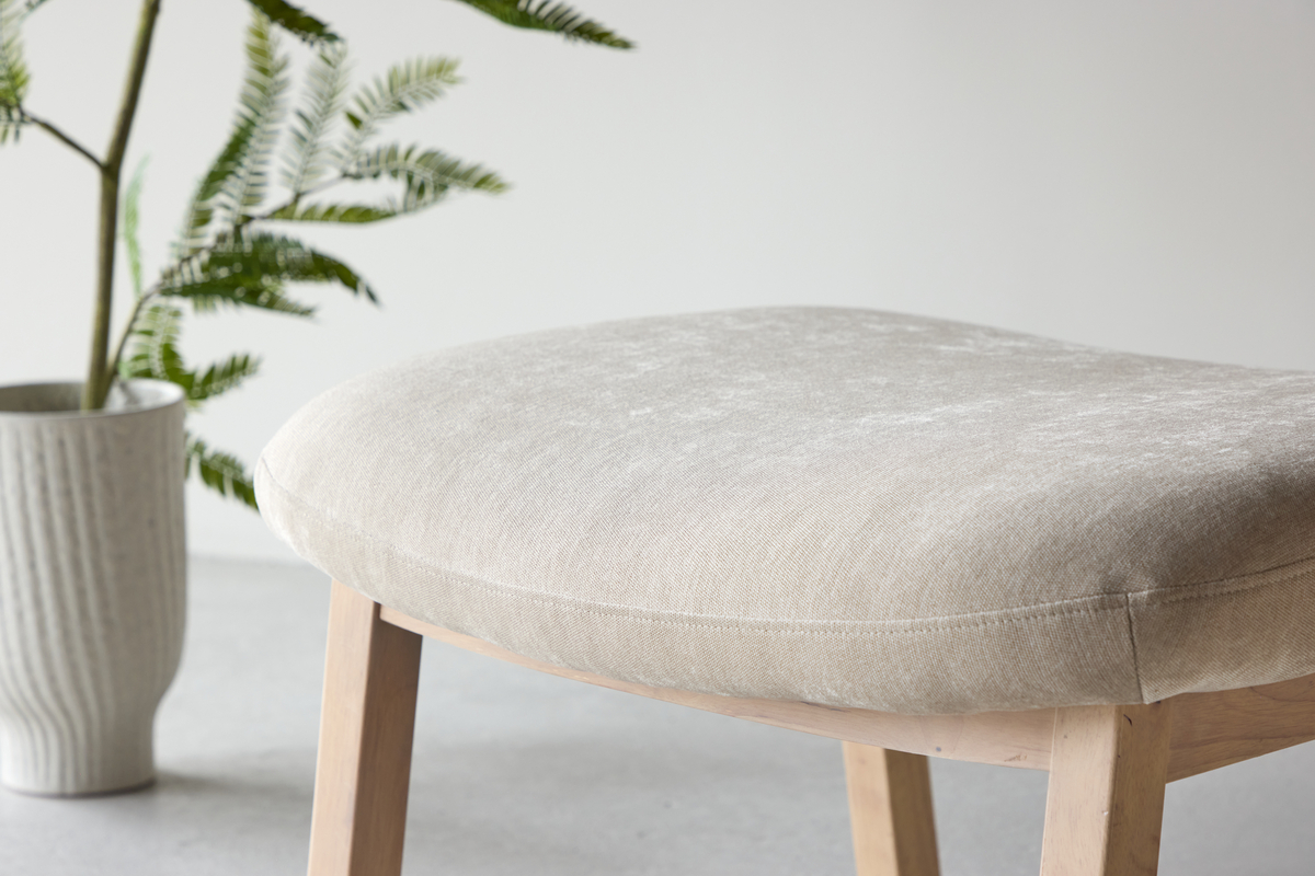 Fodskammel 'Lecce' - Beige