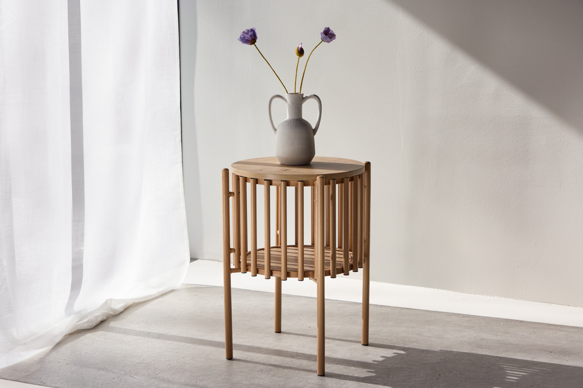 Sidetabel 'Runvik' 45cm - Natur