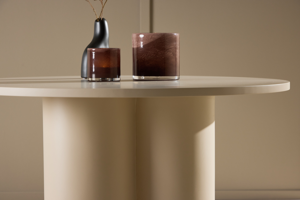 Sofabord 'Olivia' 80x45cm - Beige