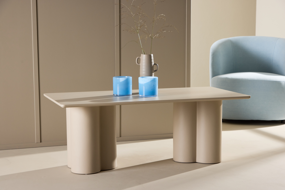 Sofabord 'Olivia' 120x60cm - Beige