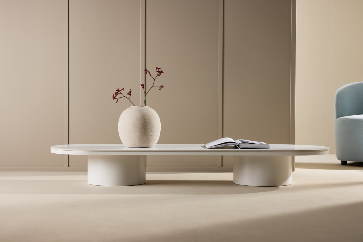 Sofabord 'Narvik' 190x60cm - Beige