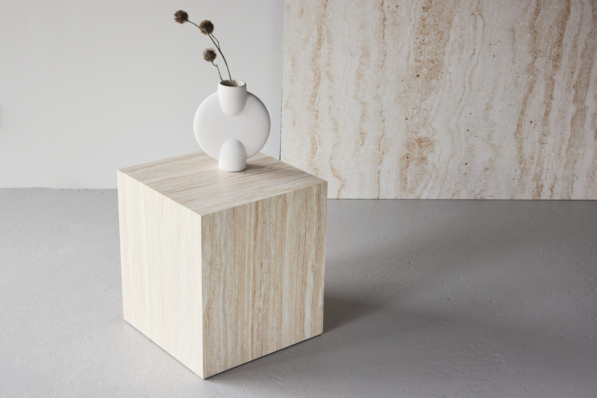 Sofabord 'Myrsjö' 40x40cm - Beige