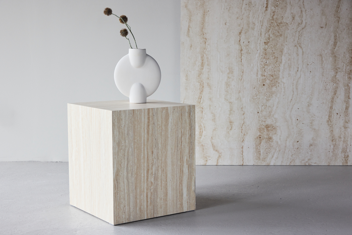 Sofabord 'Myrsjö' 40x40cm - Beige