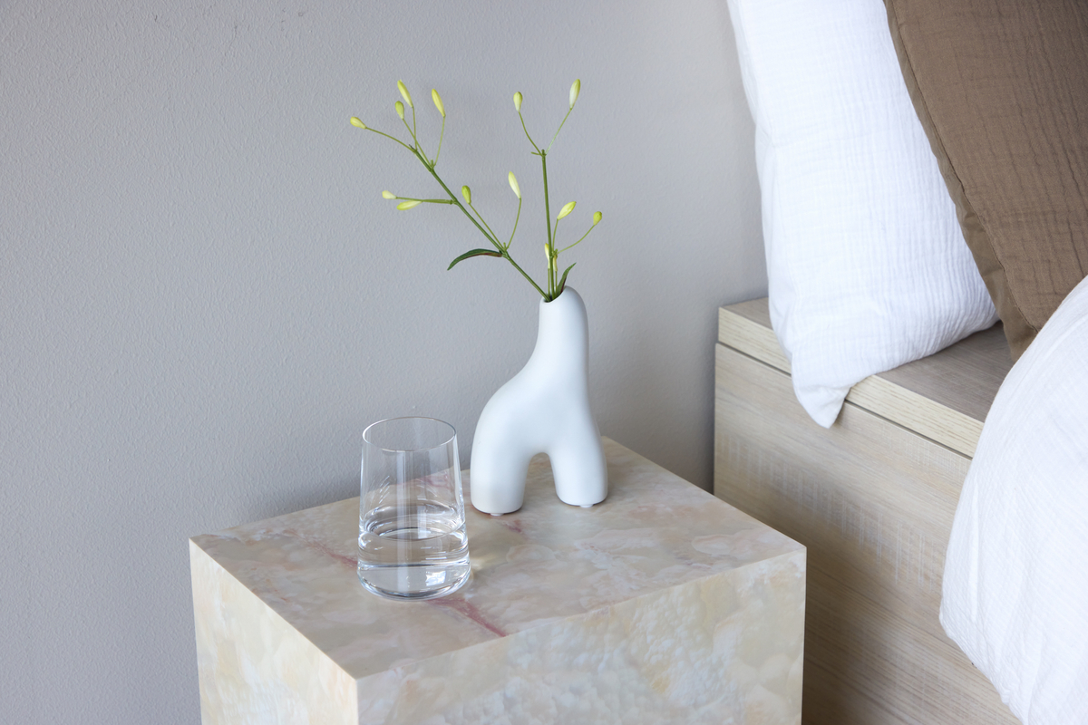 Sidetabel 'Eira' 35x25cm - Beige