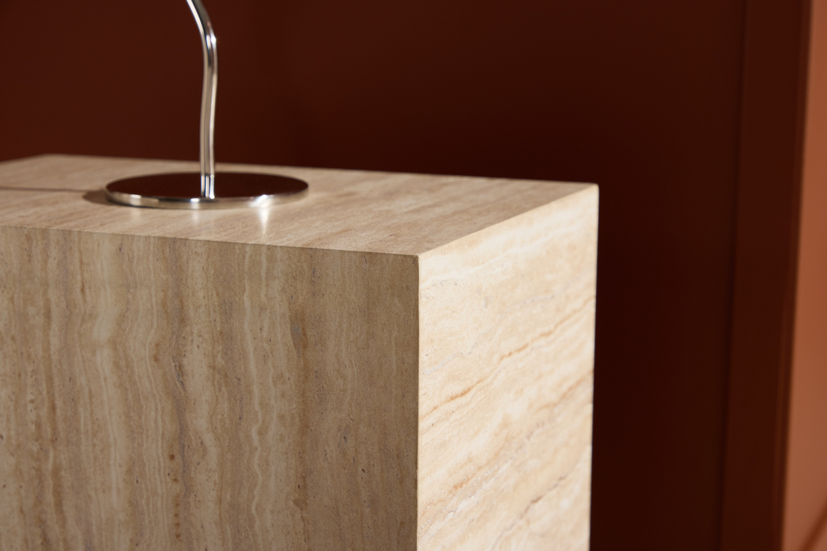 Sidetabel 'York' 35x25cm - Beige