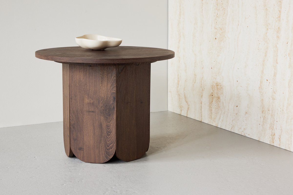 Sofabord 'Björkvik' Rund 60cm - Mocka