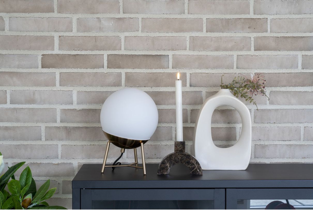 Bordlampe 'Toreby' - Messing