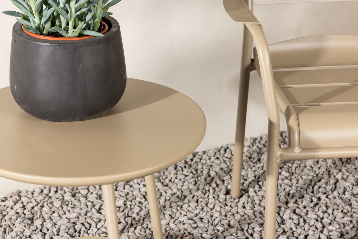Café sæt 'Herrljunga' - Beige