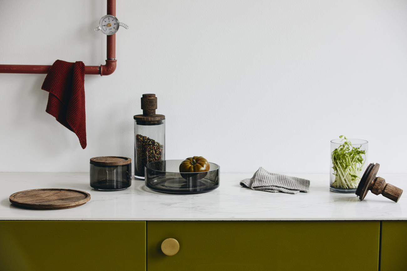 Opbevaring 'Basil' - Glas
