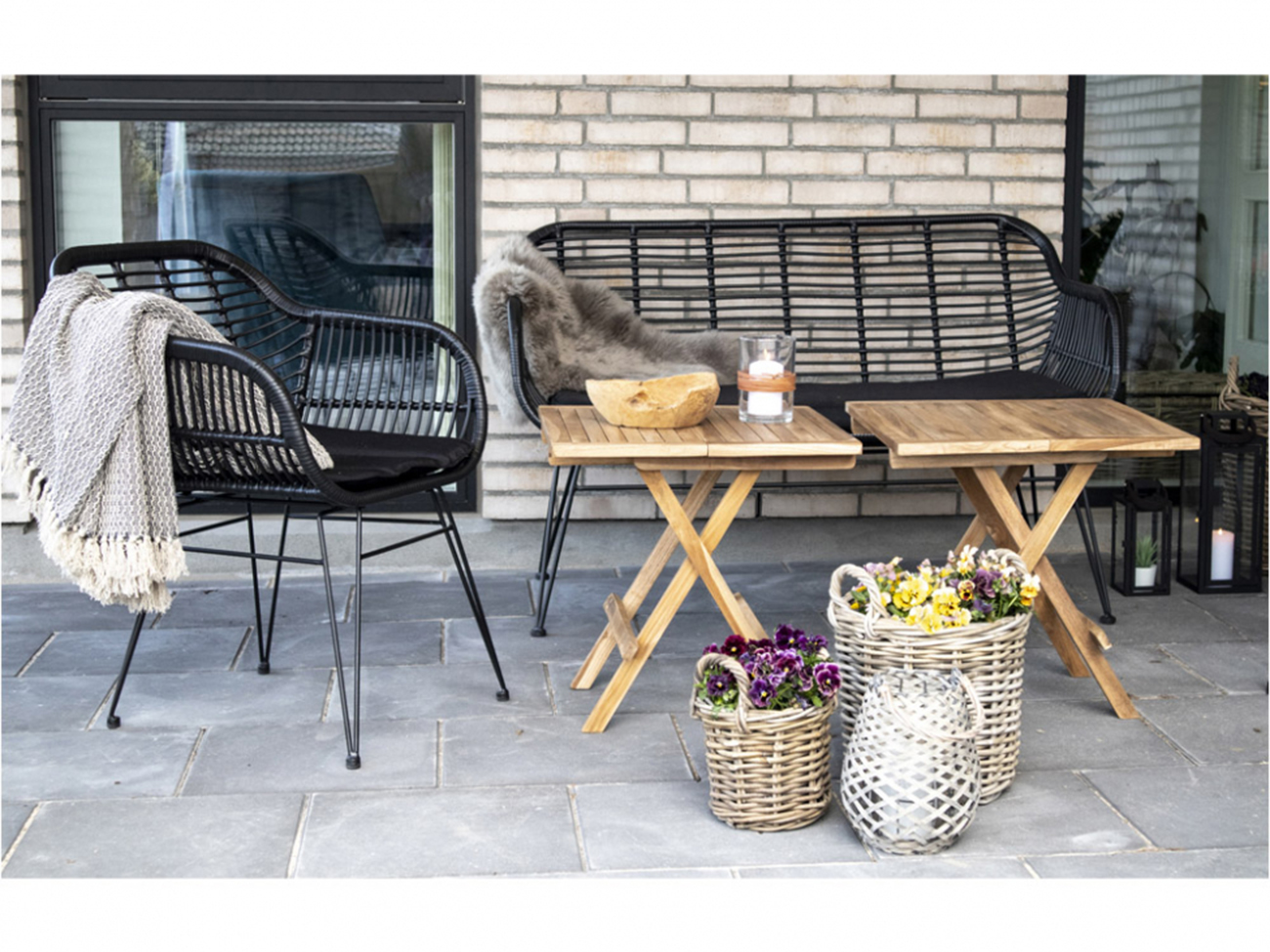 Sofa 'Trieste' - Sort