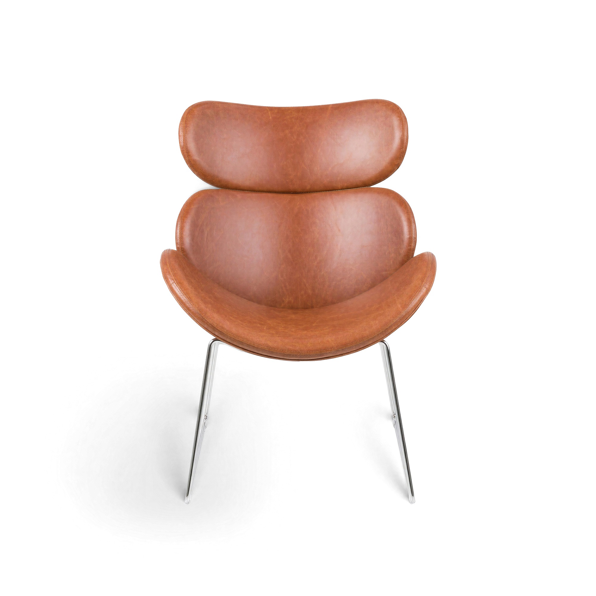 L&aelig;nestol 'Hushum' 85cm - Brun
