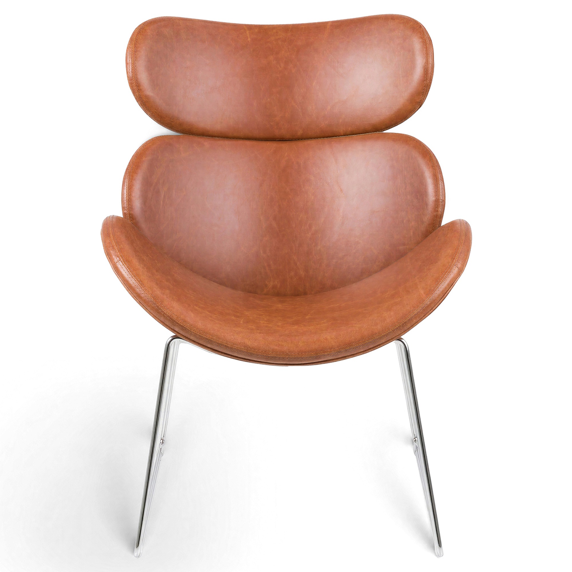 Lænestol 'Hushum' 85cm - Brun