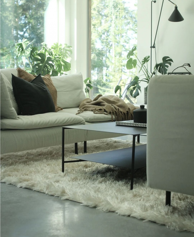 Løber 'Janjira' 300x400cm - Offwhite