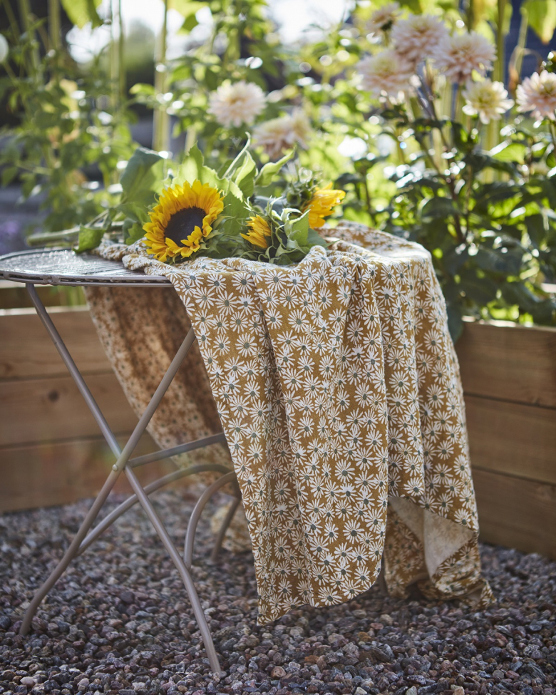 Bord 'Visby' Rundt 100cm - Beige
