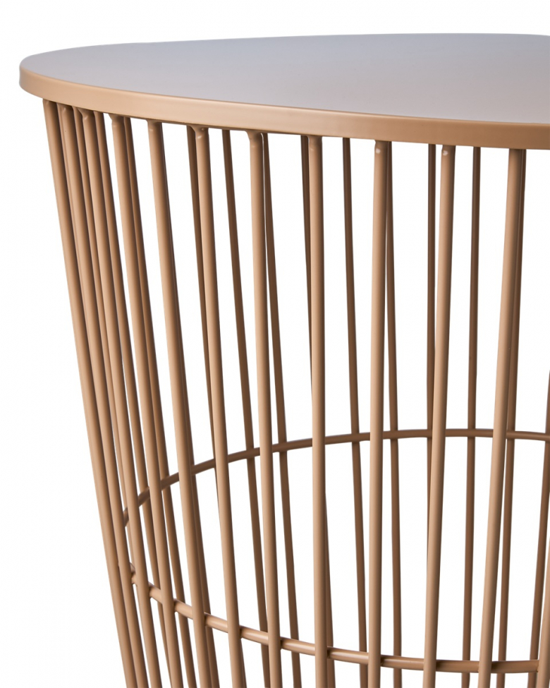 Sofabord/kurv 'Marstrand' rundt 40cm - Persika