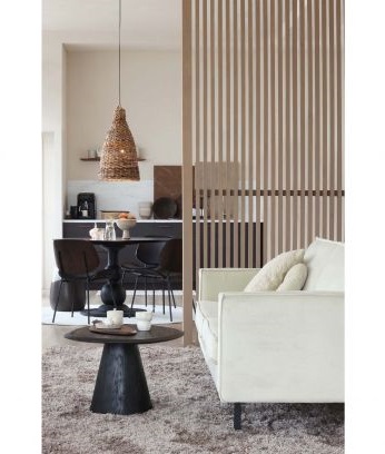 Sofabord 'Posture' Rund 70cm - Sort 