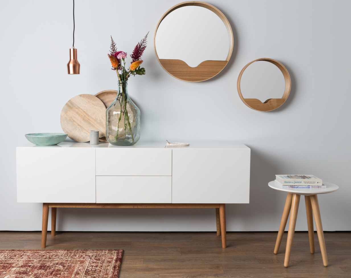 Spejl 'Rund' 60cm