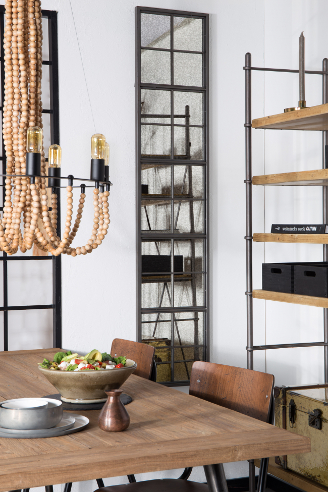 Spejl Vintage Window - Jern